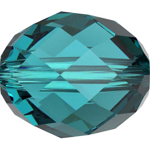 Serinity Crystal Olive Briolette (5044) Beads Blue Zircon