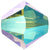 Serinity Crystal Bicone (5328) Beads Peridot Shimmer 2X