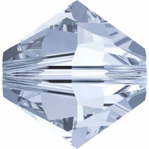 Serinity Crystal Bicone (5328) Beads Crystal Blue Shade