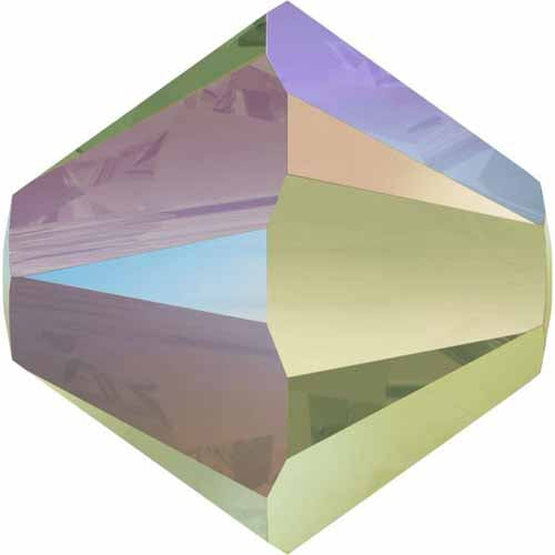 Serinity Crystal Bicone (5328) Beads Crystal Paradise Shine