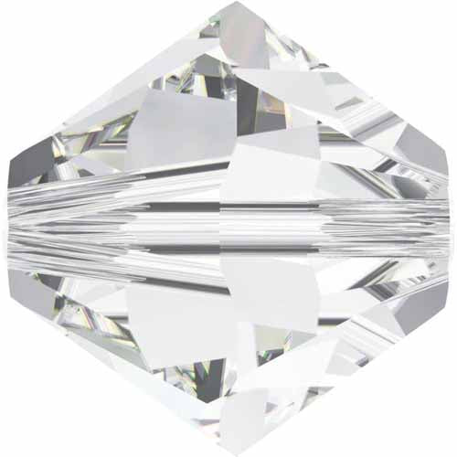 Serinity Crystal Bicone (5328) Beads Crystal