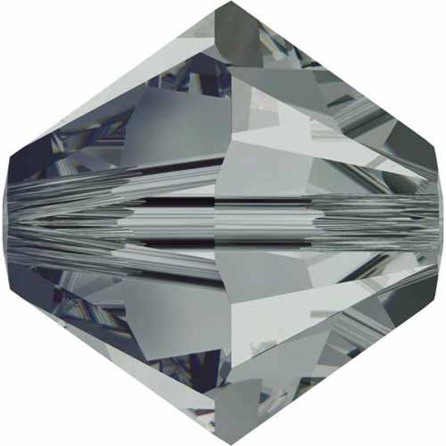 Serinity Crystal Bicone (5328) Beads Black Diamond