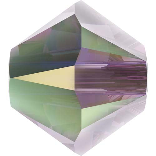 Serinity Crystal Bicone (5328) Beads Iris AB 2X