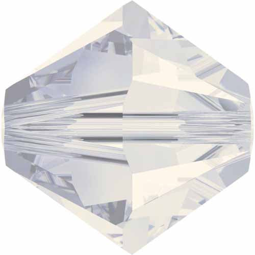 Serinity Crystal Bicone (5328) Beads White Opal