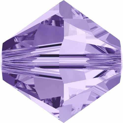Serinity Crystal Bicone (5328) Beads Tanzanite