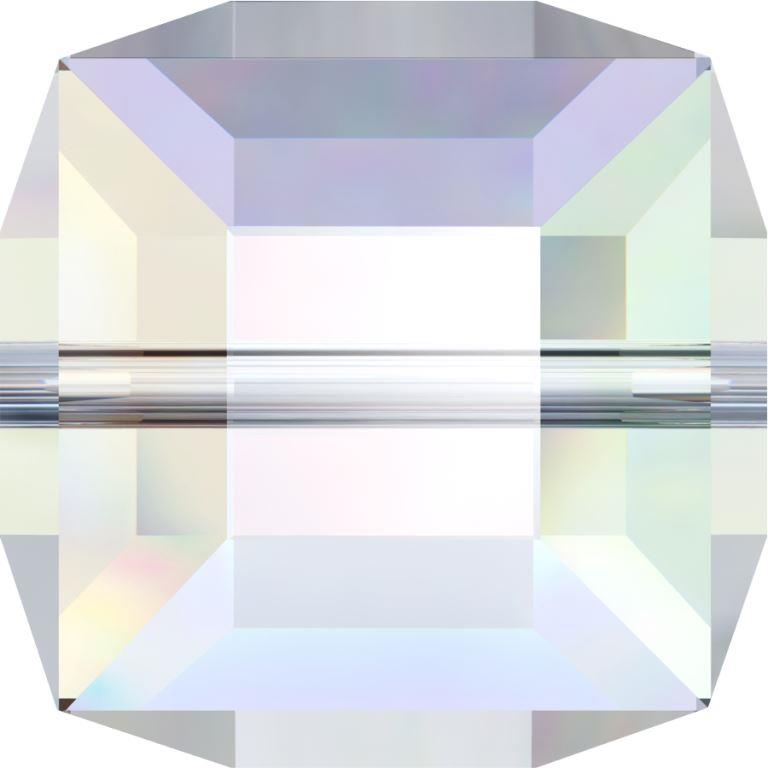 Serinity Crystal Cube (5601) Beads Crystal AB B