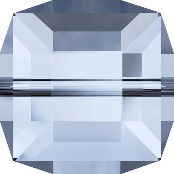 Serinity Crystal Cube (5601) Beads Crystal Blue Shade B