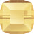 Serinity Crystal Cube (5601) Beads Crystal Metallic Sunshine B
