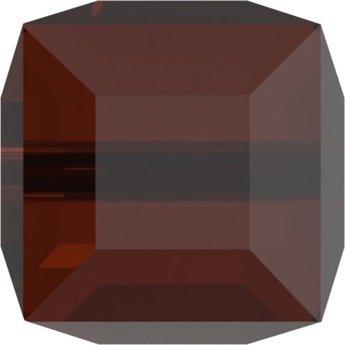 Serinity Crystal Cube (5601) Beads Smoked Amber