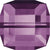 Serinity Crystal Cube (5601) Beads Amethyst