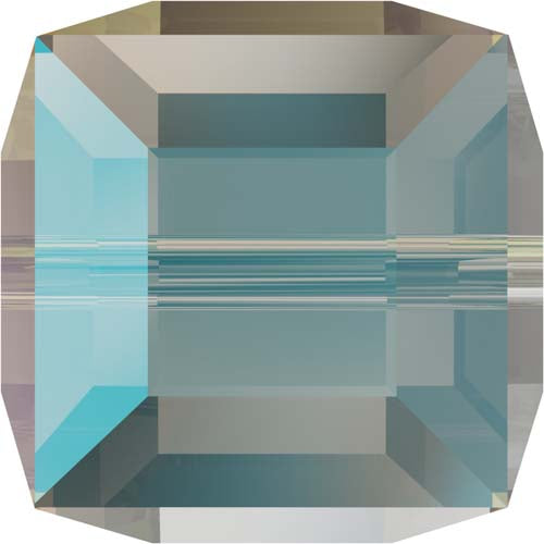 Serinity Crystal Cube (5601) Beads Black Diamond Shimmer B