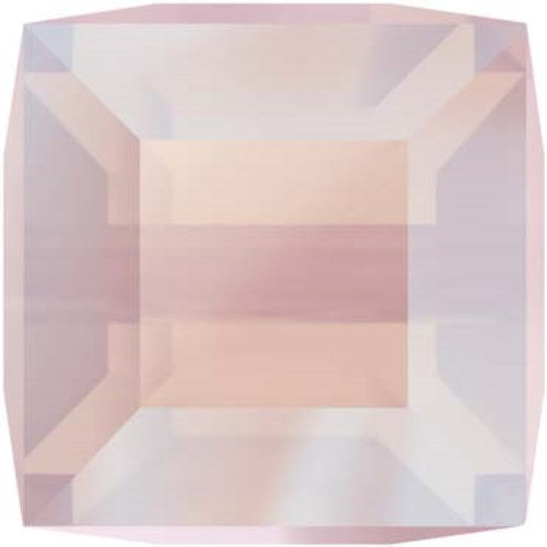 Serinity Crystal Cube (5601) Beads Rose Water Opal Shimmer B