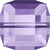 Serinity Crystal Cube (5601) Beads Tanzanite