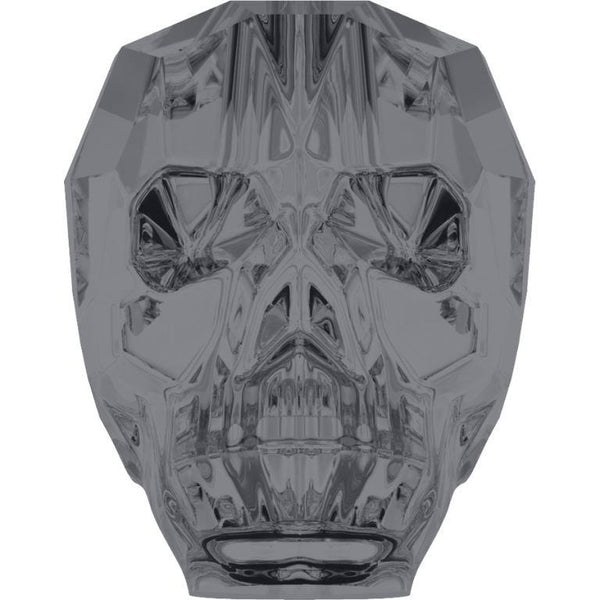 Serinity Crystal Skull (5750) Beads Crystal Silver Night 2X