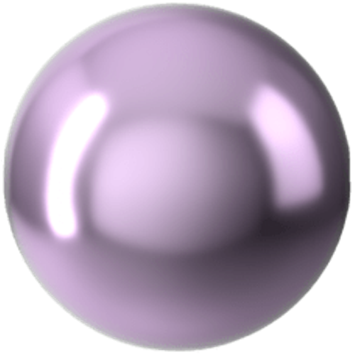 Serinity Pearls Round (5810) Crystal Light Amethyst