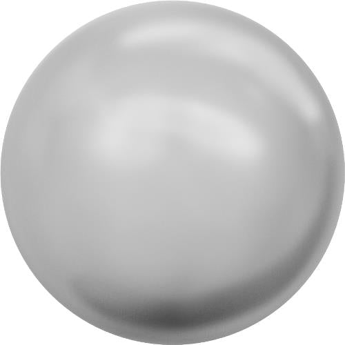 Serinity Crystal Pearls Round (5810) Crystal Light Grey
