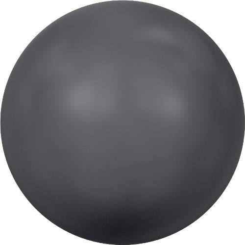 Serinity Crystal Pearls Round (5810) Crystal Dark Grey