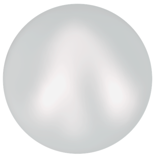 Serinity Crystal Pearls Round (5810) Crystal Iridescent Dove Grey