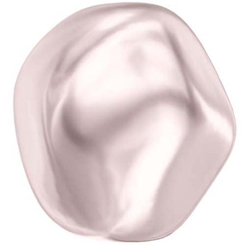 Serinity Pearls Baroque Round (5841) Crystal Rosaline