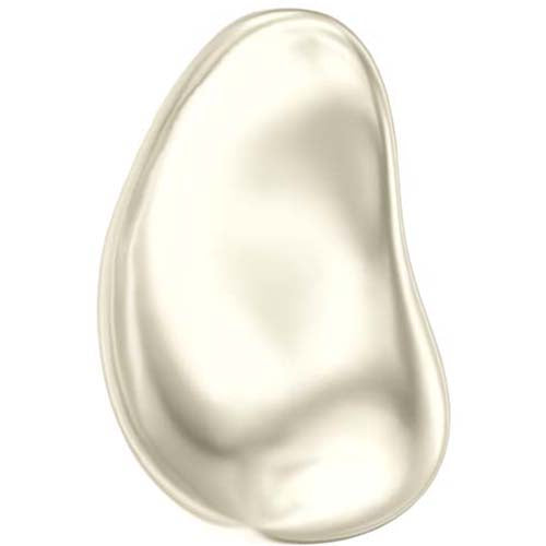 Serinity Pearls Baroque Drop (5843) Crystal Cream