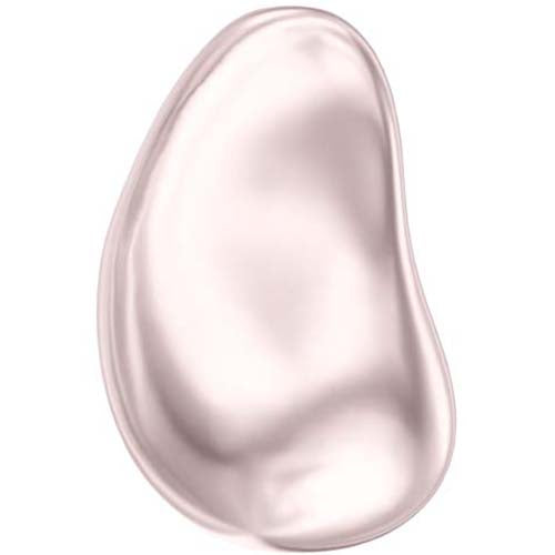 Serinity Pearls Baroque Drop (5843) Crystal Rosaline