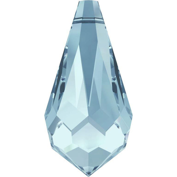 Serinity Crystal Pendants Teardrop (6000) Aquamarine