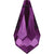 Serinity Crystal Pendants Teardrop (6000) Amethyst