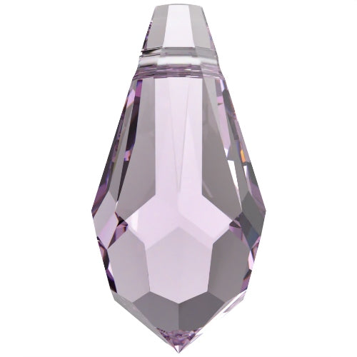 Serinity Crystal Pendants Teardrop (6000) Light Amethyst