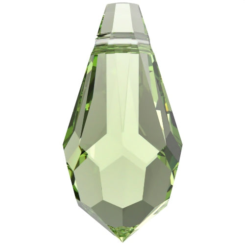 Serinity Crystal Pendants Teardrop (6000) Peridot