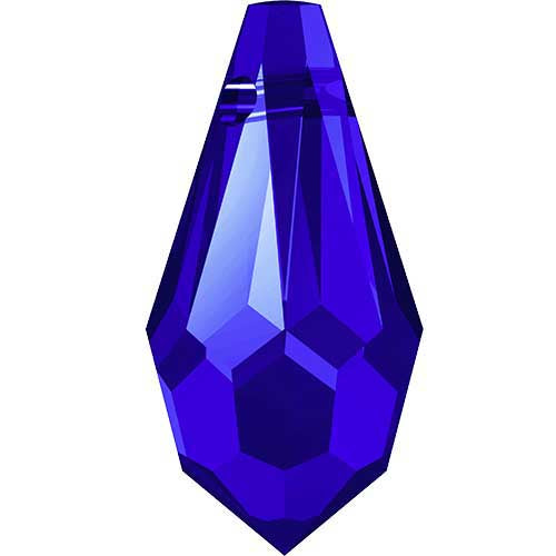 Serinity Crystal Pendants Teardrop (6000) Majestic Blue