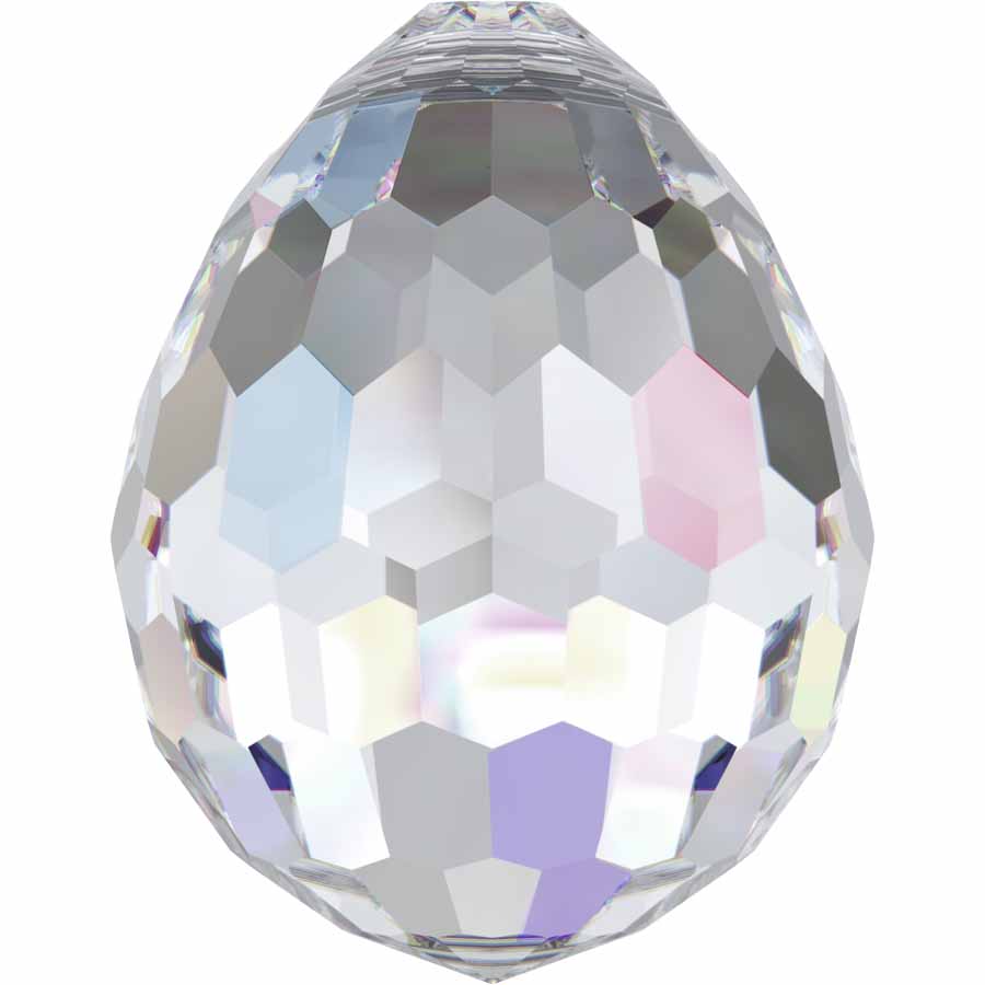 Serinity Crystal Pendants Oval Disco (6002) Crystal AB