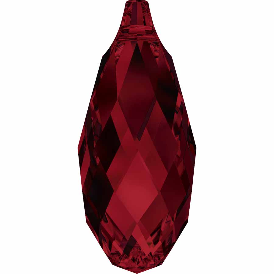 Serinity Crystal Pendants Briolette (6010) Siam