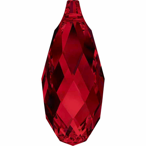 Serinity Crystal Pendants Briolette (6010) Siam