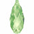 Serinity Crystal Pendants Briolette (6010) Peridot