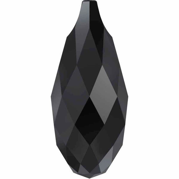 Serinity Crystal Pendants Briolette (6010) Jet