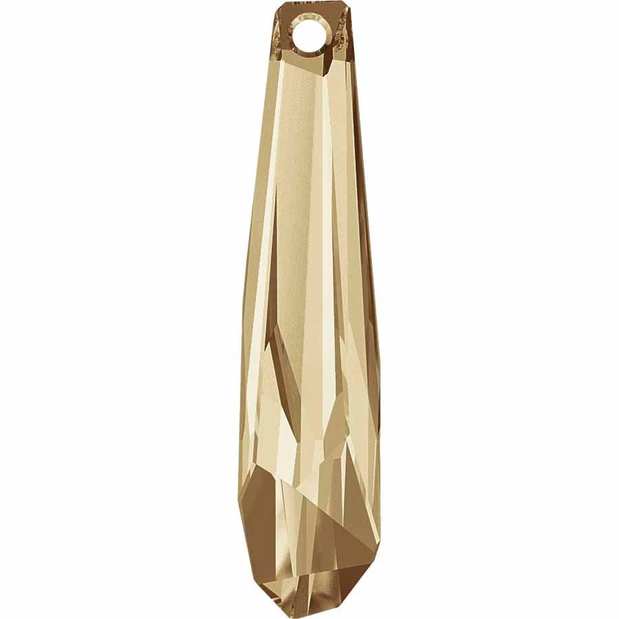 Serinity Crystal Pendants Crystalactite (6017/G) Crystal Golden Shadow V