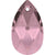 Serinity Crystal Pendants Peardrop (6106) Crystal Antique Pink