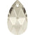 Serinity Crystal Pendants Peardrop (6106) Crystal Silver Shade