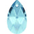 Serinity Crystal Pendants Peardrop (6106) Aquamarine