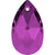 Serinity Crystal Pendants Peardrop (6106) Amethyst