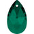 Serinity Crystal Pendants Peardrop (6106) Emerald