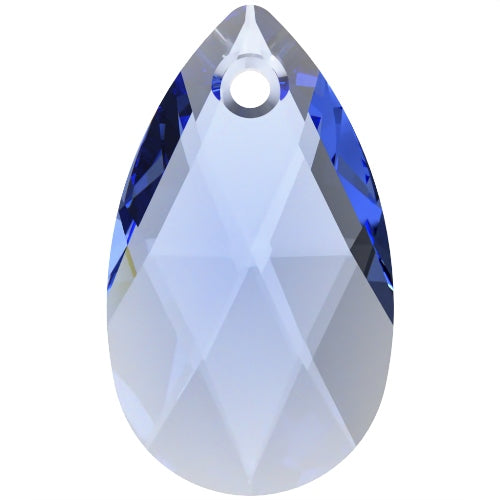 Serinity Crystal Pendants Peardrop (6106) Sapphire