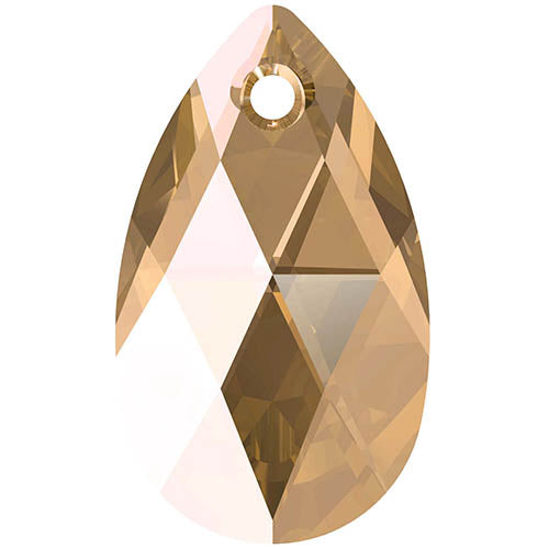 Serinity Crystal Pendants Peardrop (6106) Light Colorado Topaz