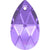 Serinity Crystal Pendants Peardrop (6106) Tanzanite