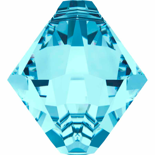 Serinity Crystal Pendants Bicone Cut (6328) Aquamarine