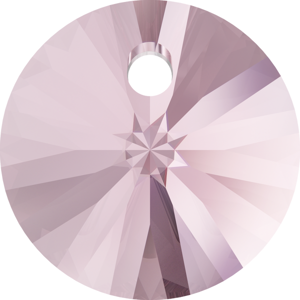 Serinity Crystal Pendants Round Cut (6428) Light Rose