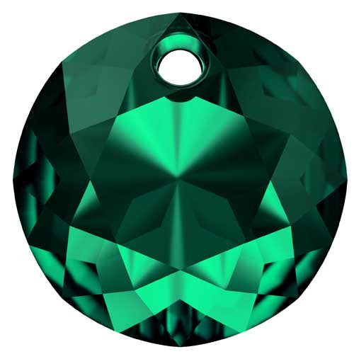 Serinity Crystal Pendants Classic Cut (6430) Emerald