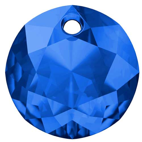 Serinity Crystal Pendants Classic Cut (6430) Sapphire