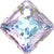 Serinity Crystal Pendants Princess Cut (6431) Crystal Vitrail Light P