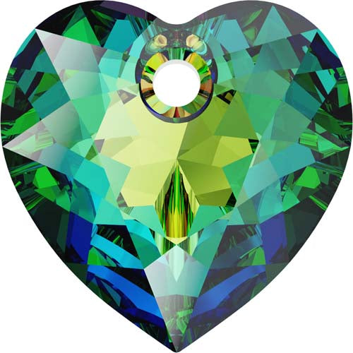 Serinity Crystal Pendants Heart Cut (6432) Crystal Vitrail Medium P